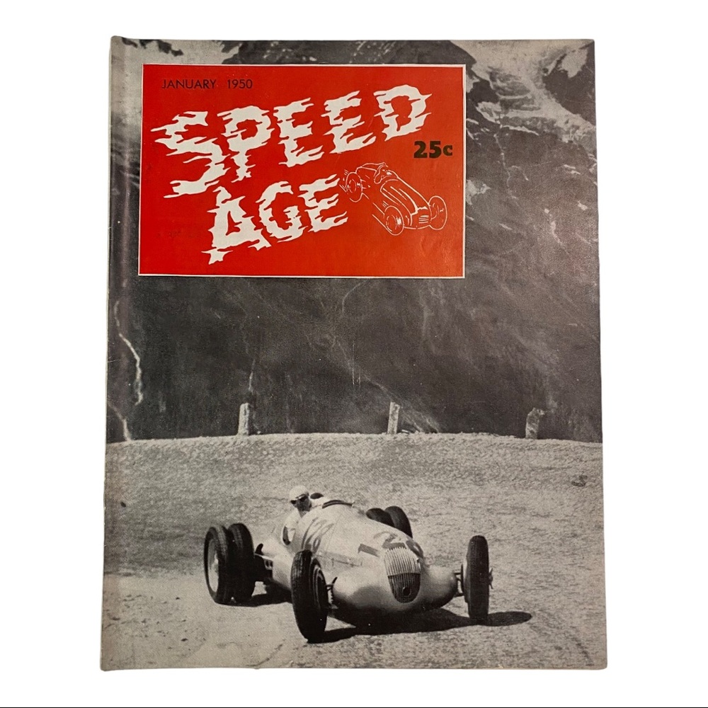 Speed Age Motor Racing Magazine January 1950, Vol. 3, No. 9